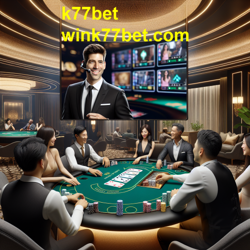 Descubra a Experiência Imersiva dos Jogos Ao Vivo no k77bet